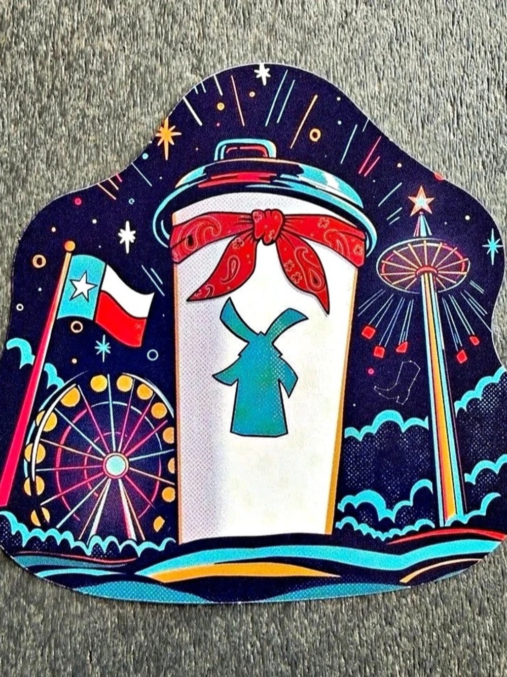 Dutch Bros Texas State Fair Sticker